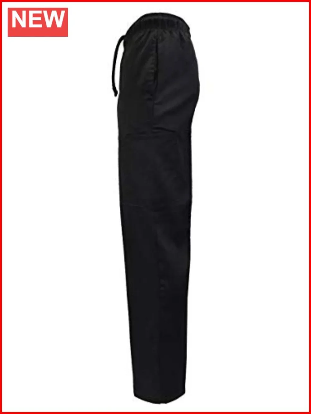 Classic 6 Pocket Chef Cargo Pants with Elastic Waist